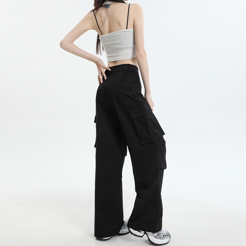 Pants | Crispy Nylon Stella Pleated Cargo Pants  –  Womens Pants Pants