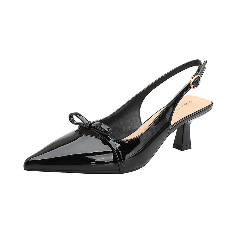 Pumps | Noreen Bow Slingback Heels  –  Womens Pumps Pumps